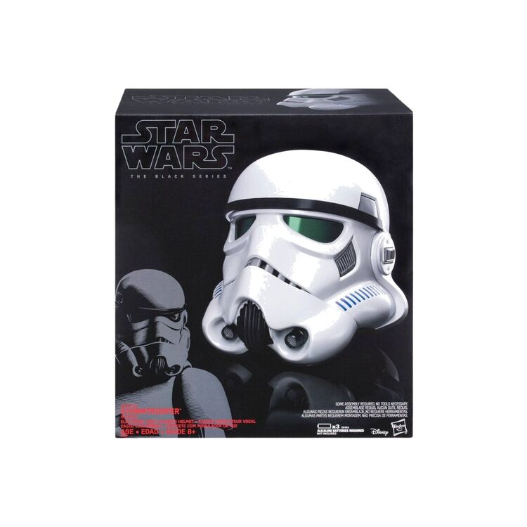 Product Star Wars Rogue One Black Series Electronic Voice Changer Helmet Imperial Stormtrooper image