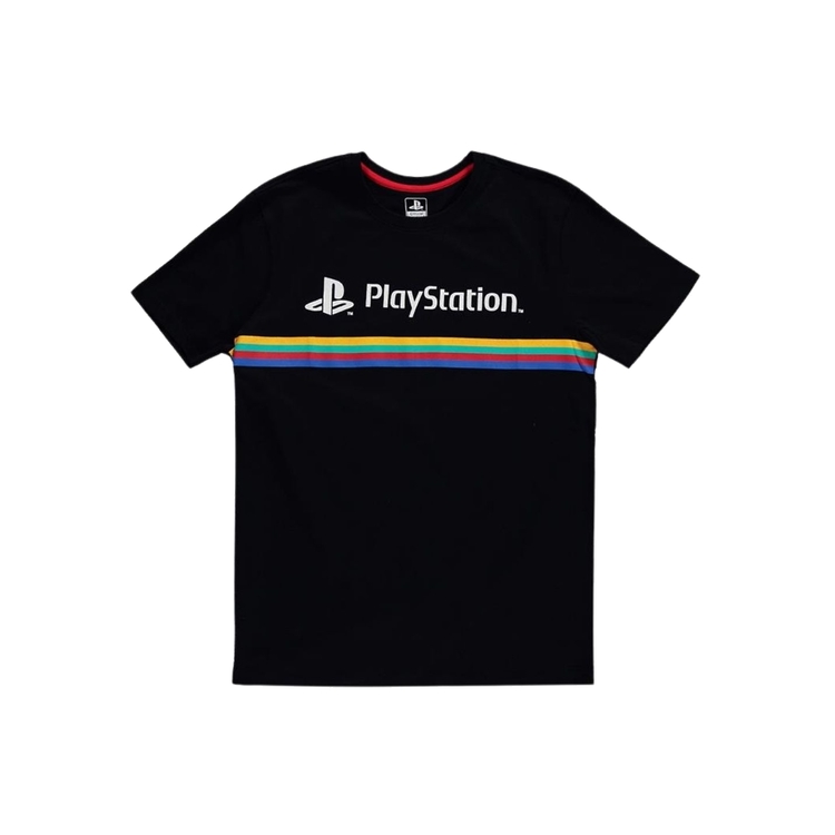 Product PlayStation Color Stripe Logo T-Shirt image