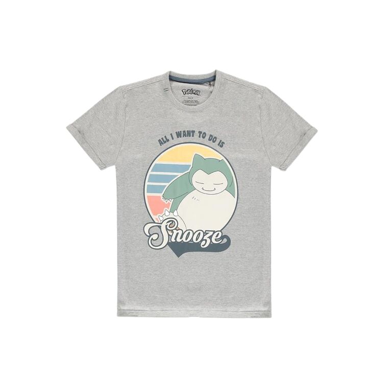 Product Pokemon Snorlax Snooze T-shirt image
