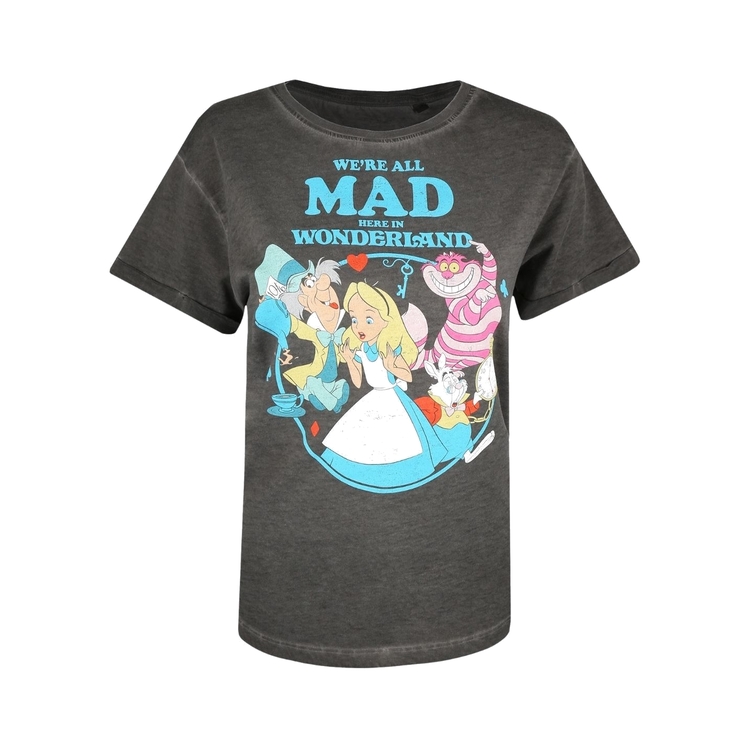 Product Disney Alice In Wonderland We are All Mad T-shirt image