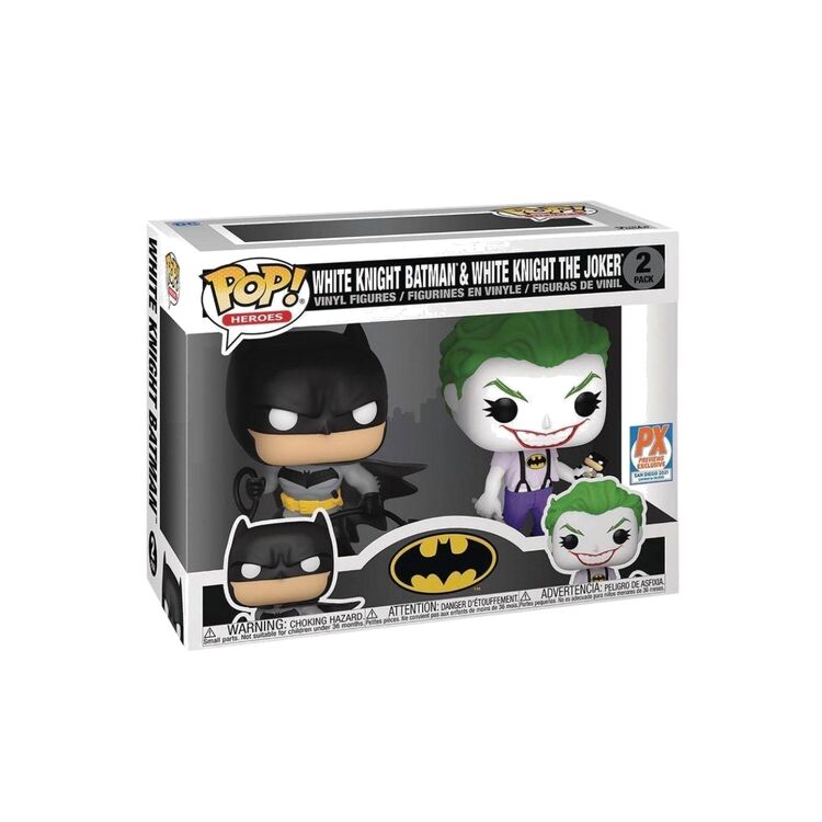 Product Funko Pop! DC Comics White Knight Batman & White Knight Joker (Special Edition) image