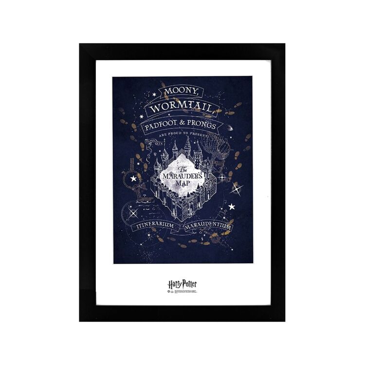 Product Harry Potter Framed Poster Marauders Map image