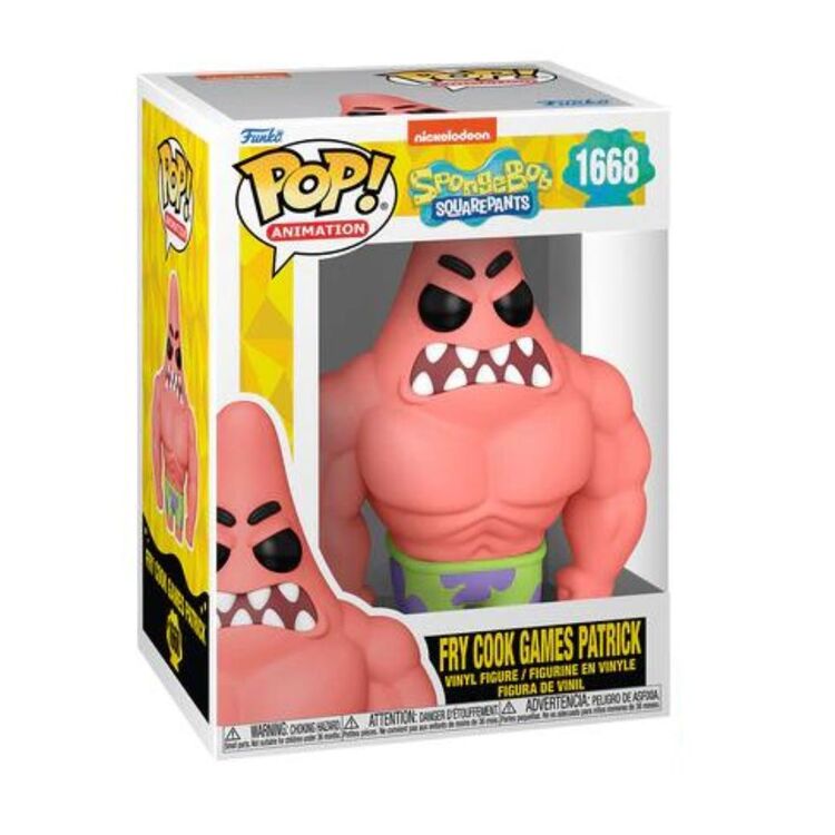 Product Funko Pop! SpongeBob SquarePants Fry Cook Games Patrick image