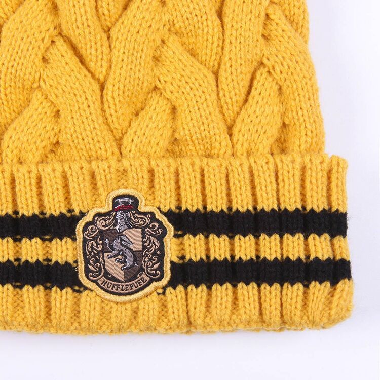 Product Harry Potter Hufflepuff Pom Pom Beanie image