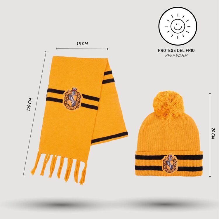 Product Σετ Κασκόλ και Σκούφος Harry Potter Hufflepuff image