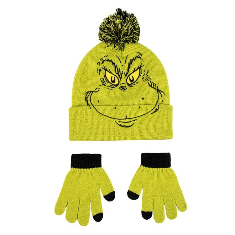 Product Σετ Σκούφος με Γάντια Grinch Beanie and Gloves Set image