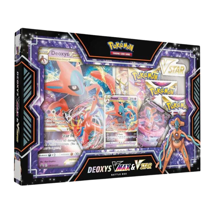 Product Pokemon Deoxys/Zeraora VMAX & VSTAR Battle October Box image