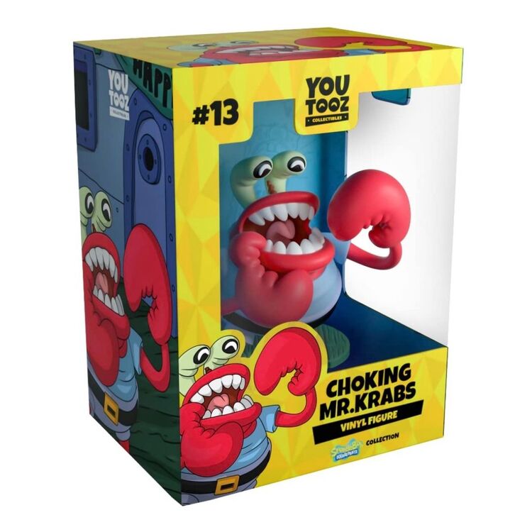 Product Youtooz SpongeBob Vinyl Figure Choking Mr. Krabs image