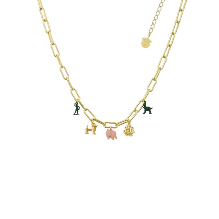 Product Disney Pixar Toy Story Gold Plated Charm Necklace image