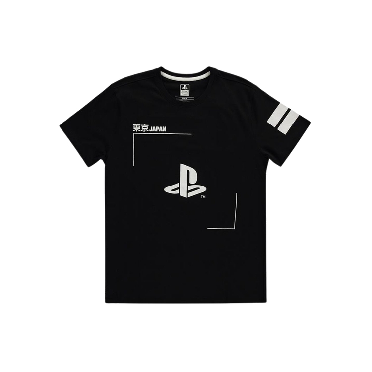 Product PlayStation Black & White Logo T-Shirt image