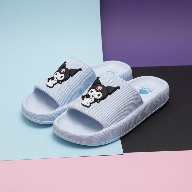 Product Slides Hello Kitty Kuromi Flip Flops image