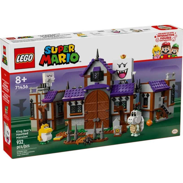 Product LEGO® Super Mario™: Η Στοιχειωμένη Έπαυλη του Βασιλιά Boo (71436) image