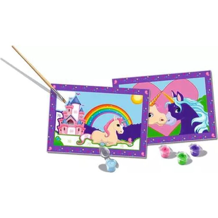 Product Παιχνίδι Ζωγραφικής Ravensburger: Creart Jr - Unicorns (23558) image