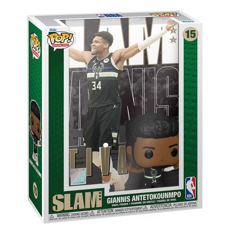 Product Funko Pop! NBA Giannis Antentokounmpo Cover Slam image