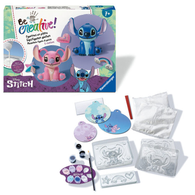 Product Ravensburger Disney Be Creative!: DIY - Stitch & Angel Figures (23877) image