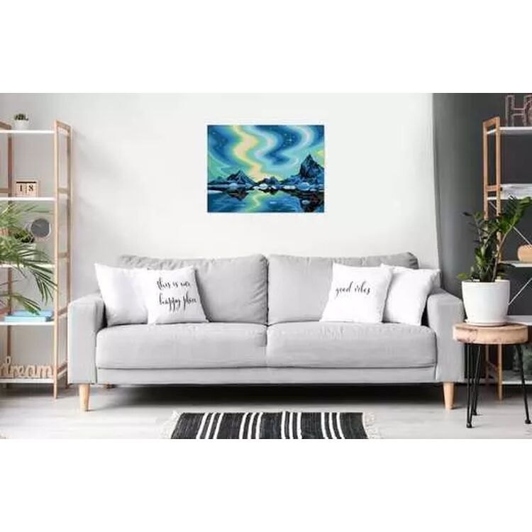 Product Σετ Ζωγραφικής Ravensburger: Creart Canvas - Northern Lights (23907) image