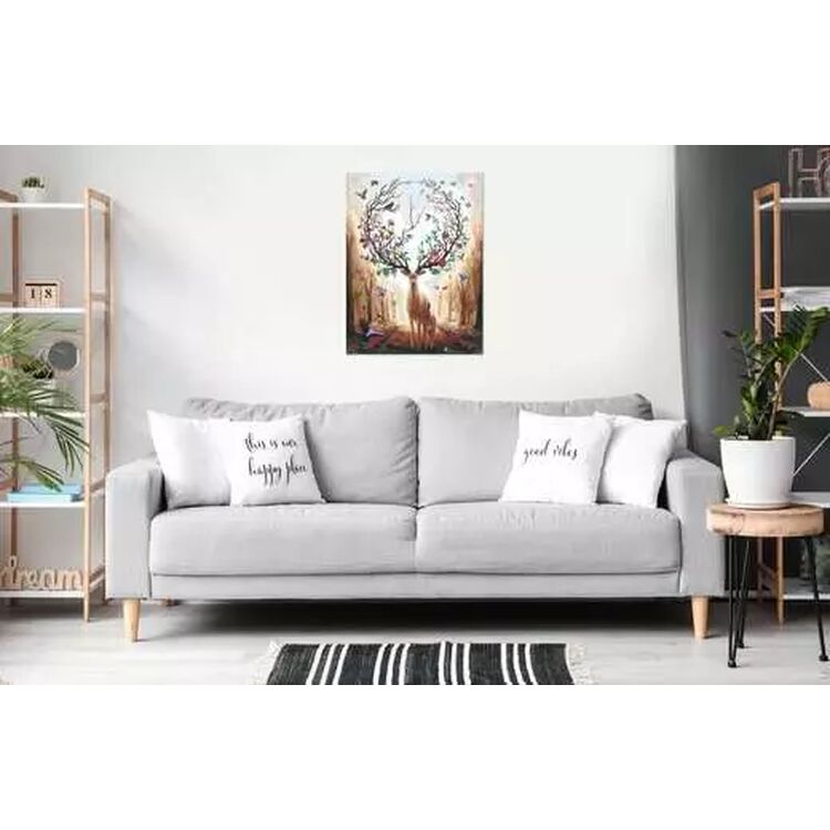 Product Σετ Ζωγραφικής Ravensburger: Creart Canvas - Magic Deer (23910) image