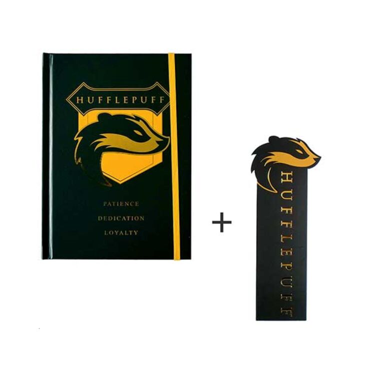 Product Σημειωματάριο και Σελιδοδείκτης Harry Potter Hufflepuff Crest image