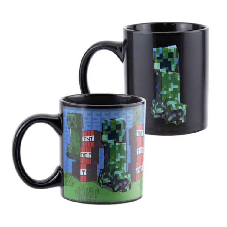 Product Minecraft Creeper Heat Change Mug image