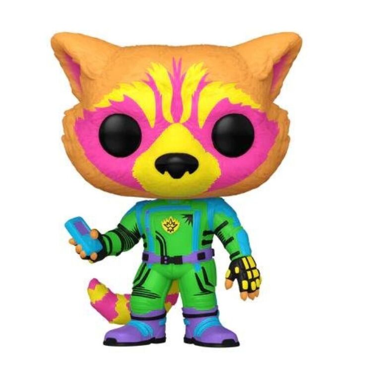 Product Funko Pop! Marvel Guardians of the Galaxy Rocket (Black Light)(Special Edition) image