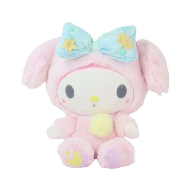 Product Sanrio My Melody PJ'S Kawaii Plush Keychain image