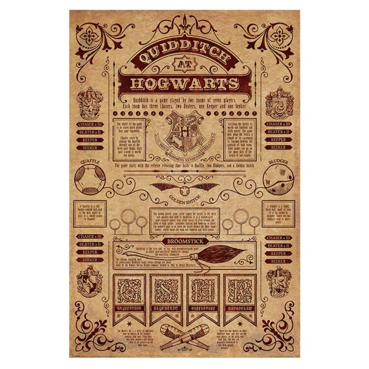 Product Harry Potter Quidditch at Hogwarts Maxi Poster image