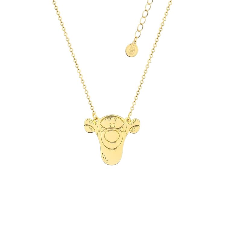 Product Disney Couture Winnie the Pooh Gold-Plated Tigger Character Necklace image
