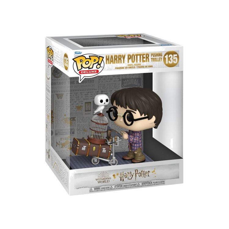 Product Funko Pop! Harry Potter And The Sorcerer's Stone 20th Anniversary - Harry Pushing Trolley image