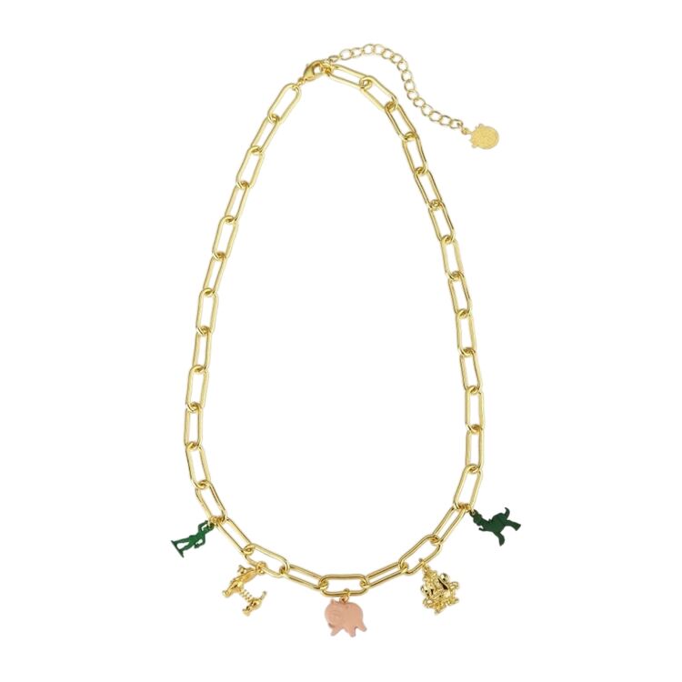 Product Disney Pixar Toy Story Gold Plated Charm Necklace image