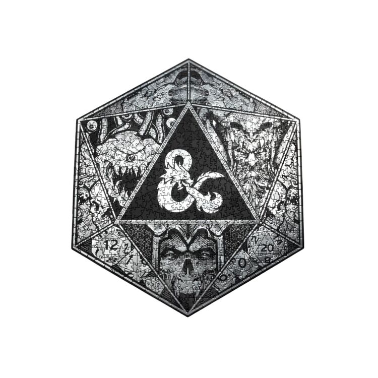 Product Dungeons And Dragons Die Puzzle image