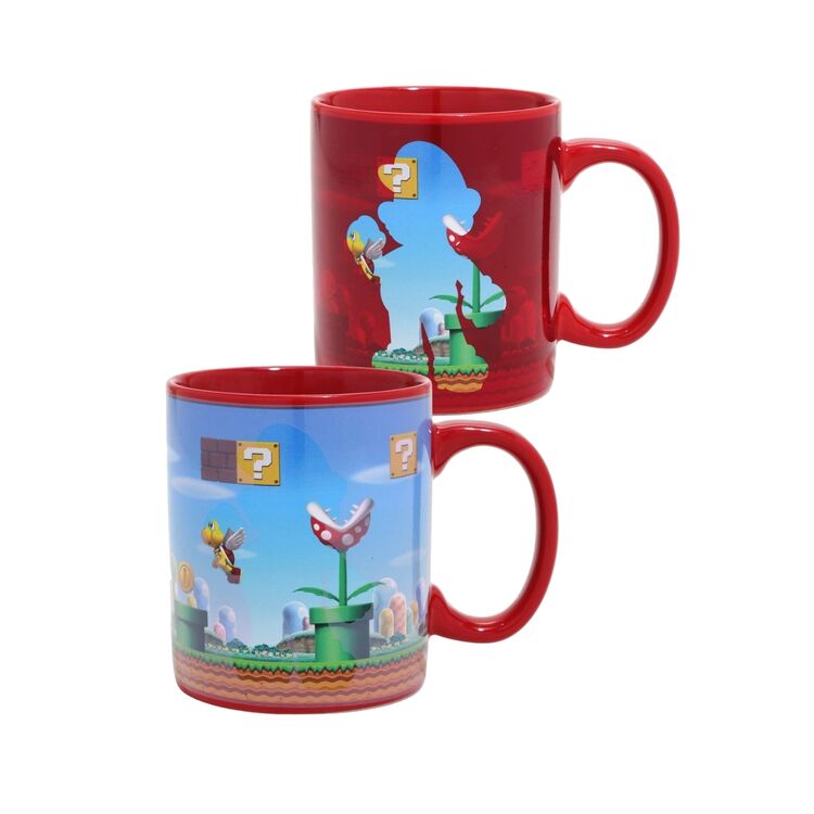 Product Nintendo Super Mario Jump Heat Change Mug image