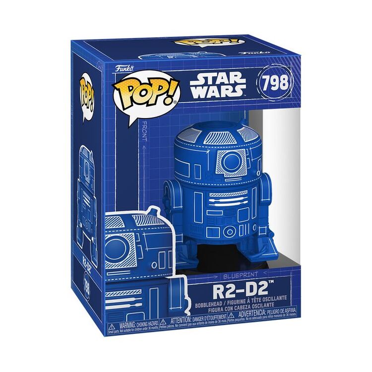 Product Funko Pop! Star Wars - R2-D2 (Blueprint) image