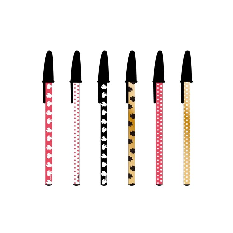 Product Disney Minnie Mouse Pen Set x6 image