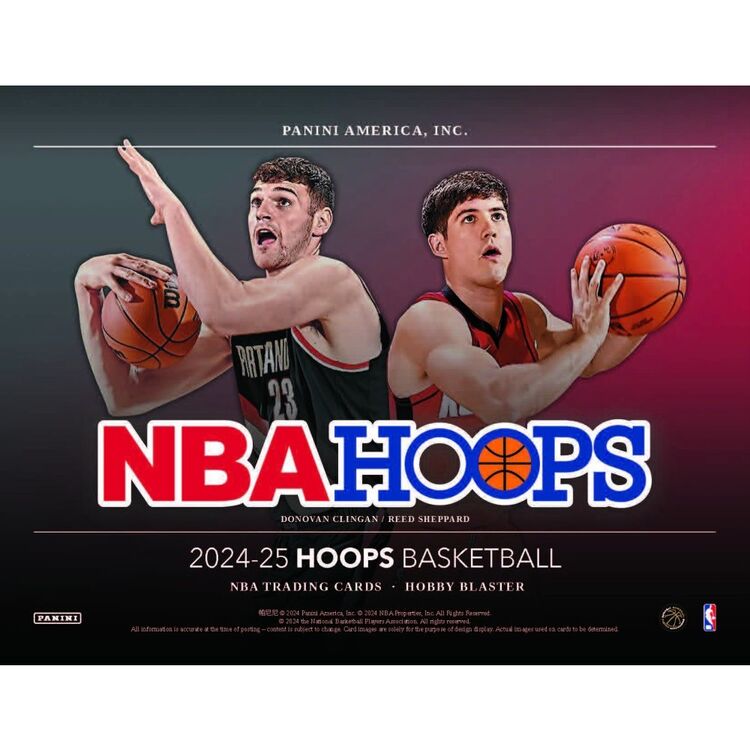 Product Panini 2024-2025 Hoops Basketball Hobby Blaster Box image