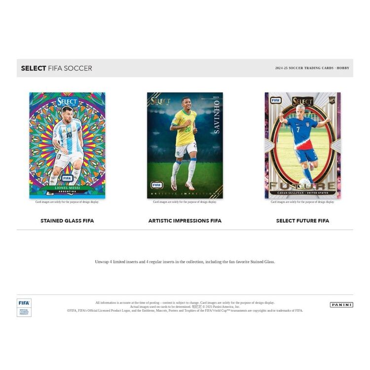 Product 2024-25 Select Fifa Soccer Hobby Box image