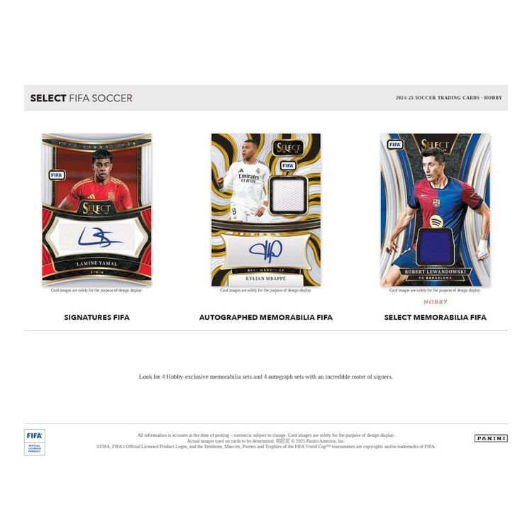 Product 2024-25 Select Fifa Soccer Hobby Box image