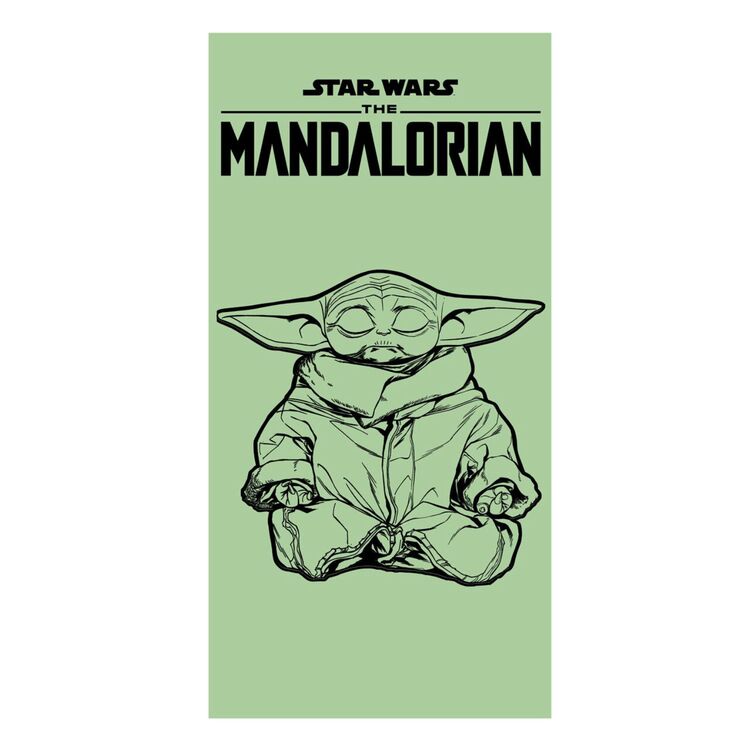 Product Star Wars Mandalorian Cotton Beach Towel image