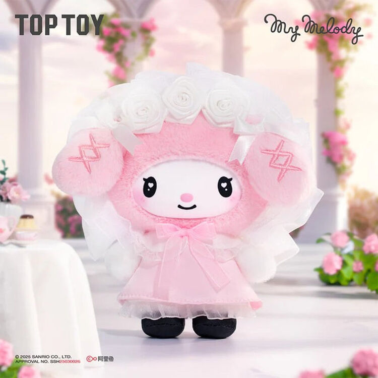 Product Λούτρινο Sanrio Angel Garden Vinyl Plush Blind Box 1τμχ Τυχαία Επιλογή image