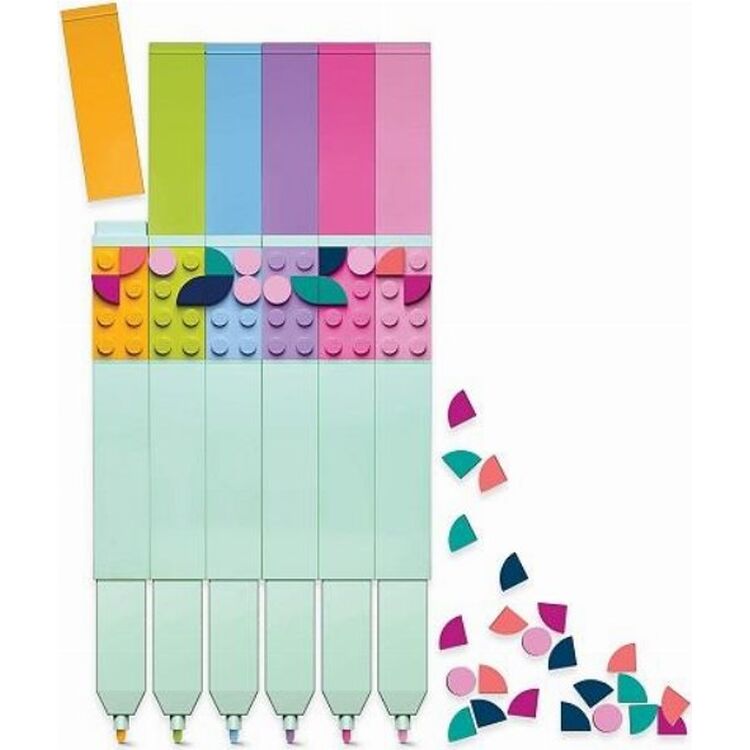 Product Μαρκαδόροι LEGO® Dots Marker 6 Pack (52797) image