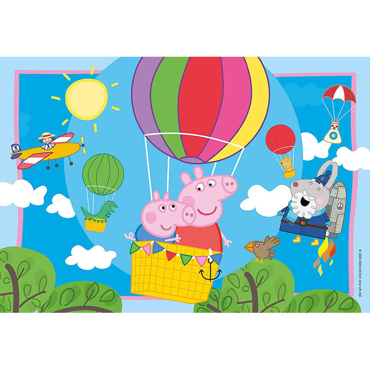 Product Ravensburger Puzzle: Peppa Pig - Peppa's Adventures (2x12pcs) (5574) image