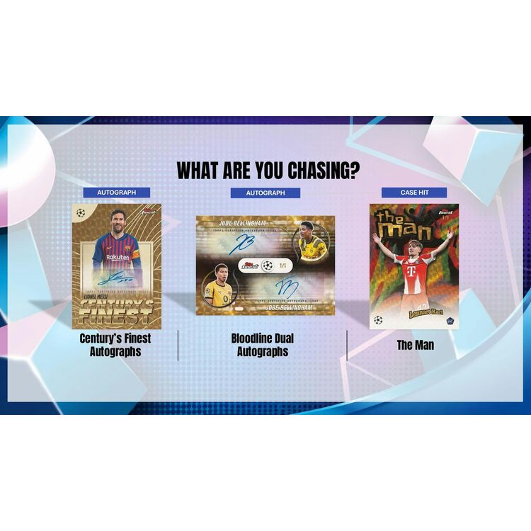 Product 2025-2026 UCC Finest Soccer Hobby Box image