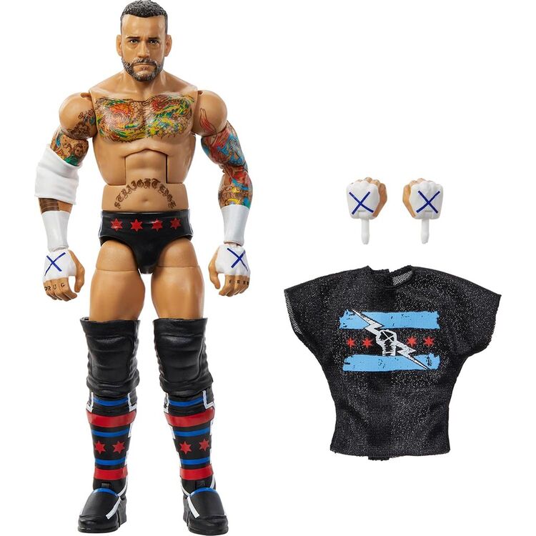 Product Φιγούρα Δράσης Mattel WWE: Elite Collection Greatest Hits - CM Punk (JHT84) image