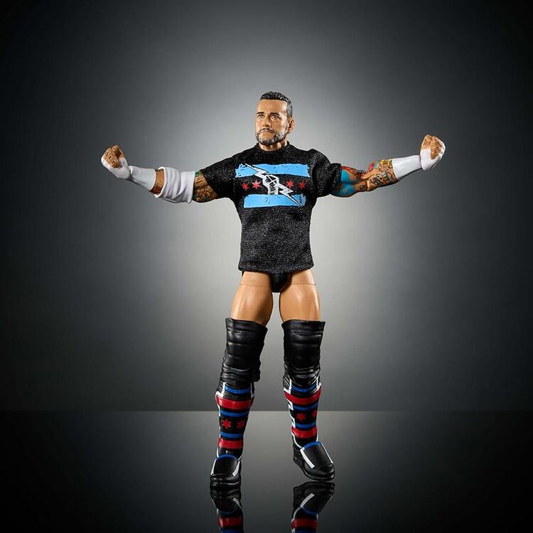 Product Φιγούρα Δράσης Mattel WWE: Elite Collection Greatest Hits - CM Punk (JHT84) image