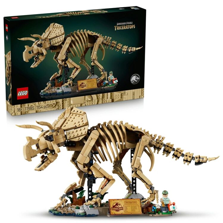 Product LEGO® Jurassic World™: Dinosaur Fossils: Triceratops (77985) image