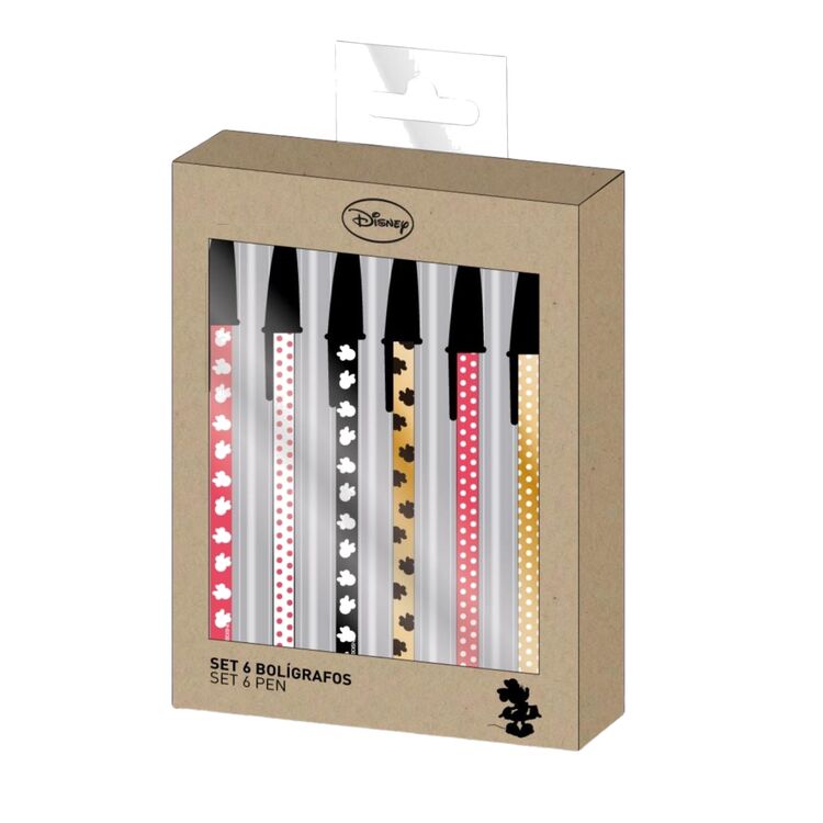 Product Disney Minnie Mouse Pen Set x6 image