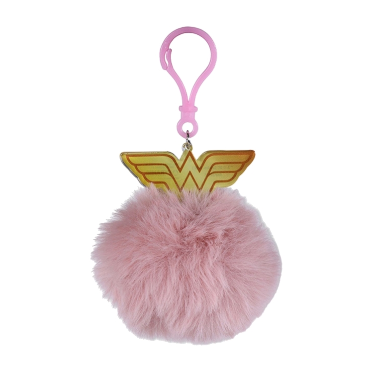 Product Wonder Woman Pom Pom Keychain image