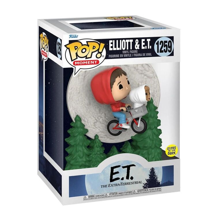 Product Funko Pop! E.T Elliot and E.T. Flying Moment GITD image