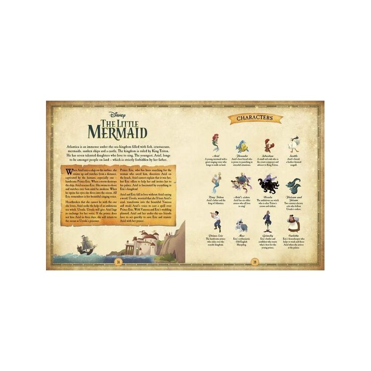 Product The Disney Book of Maps : A Guide to the Magical Worlds of Disney and Pixar image