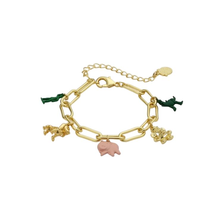 Product Disney Couture Pixar Toy Story Gold-Plated Charm Bracelet image