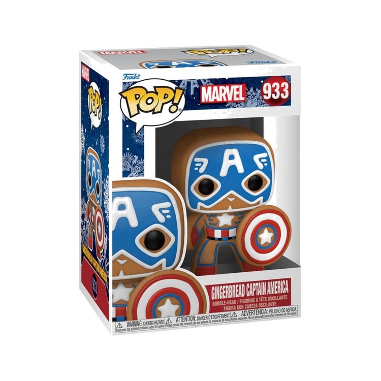 Product Funko Pop! Holiday Marvel Captain America image